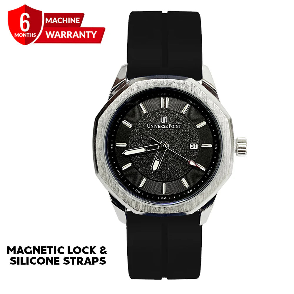 Universe Point Silicone Rubber & Magnetic LockStraps Watch