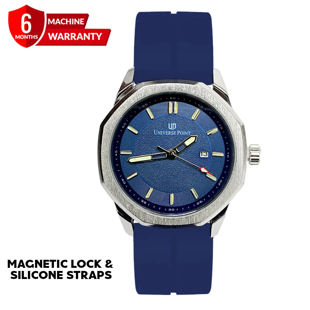 Universe Point Silicone Rubber & Magnetic LockStraps Watch