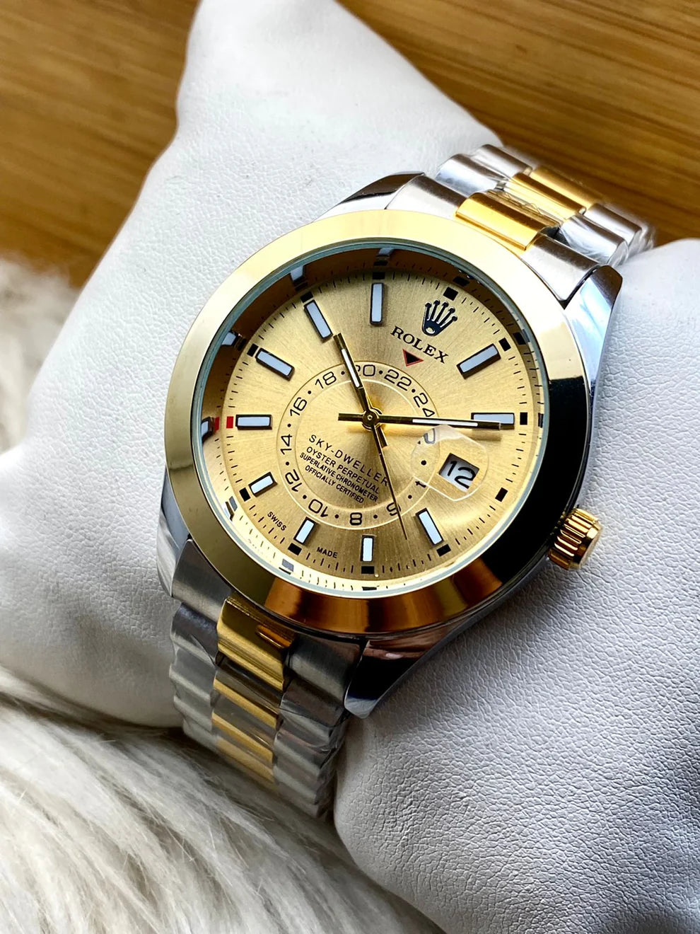 Rolex Sky-Dweller Dual Tone