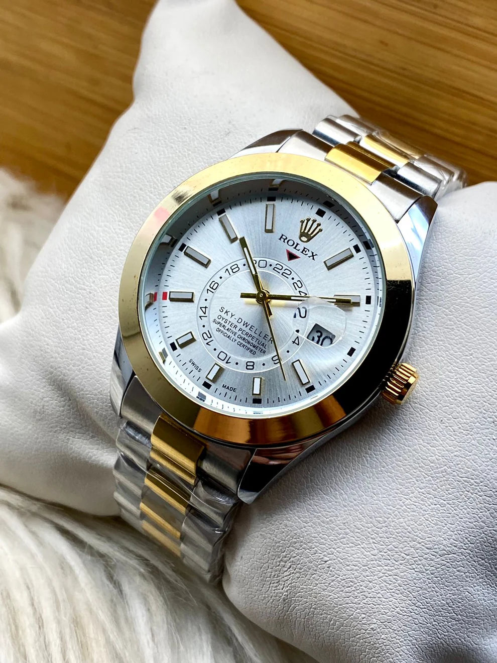 Rolex Sky-Dweller Dual Tone