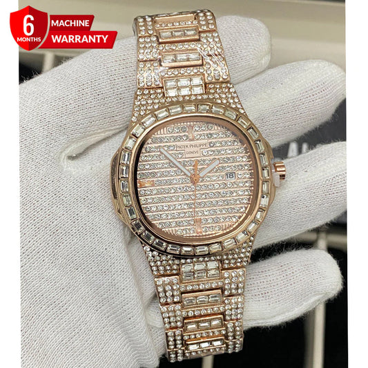 PP - Geneve Iced Out Luxury Chain Watch