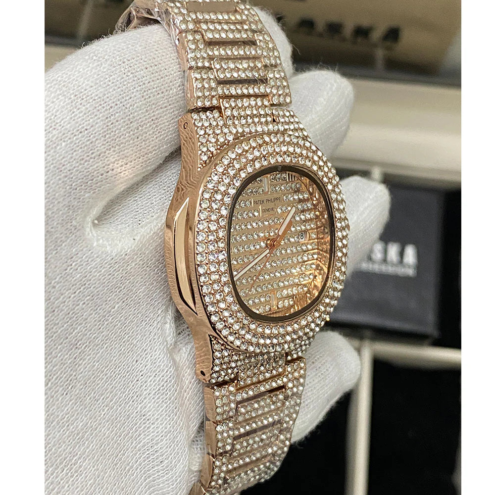 PP - Geneve Iced Out Luxury Chain Watch